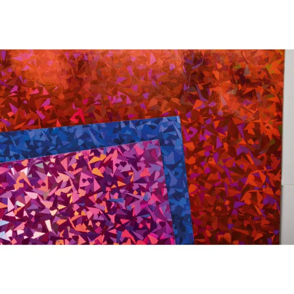PAPIR HOLOGRAM A4 PINK 250g 