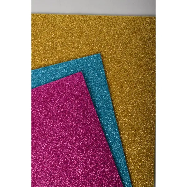 EVA PJENA GLITER A4 OLD GOLD 