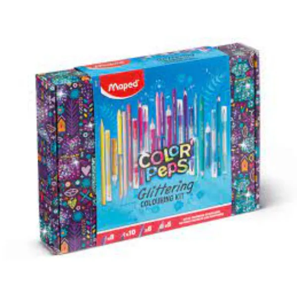 SET ZA BOJENJE 31/1 GLITTER MAPED 