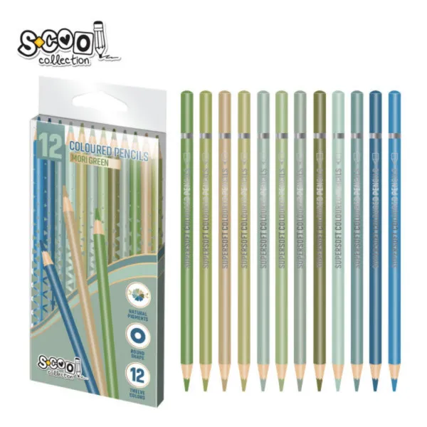 DRVENE BOJICE S-COOL 12/1T MORI GREEN 