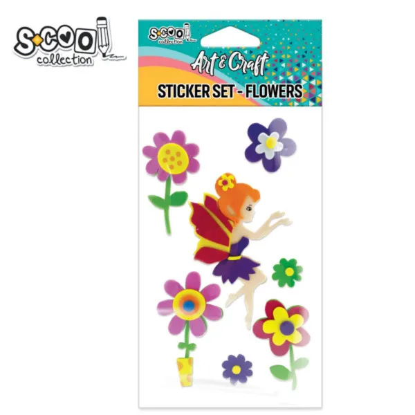 KRAFT UKRASNI STIKER 3D CVECE SC2801 