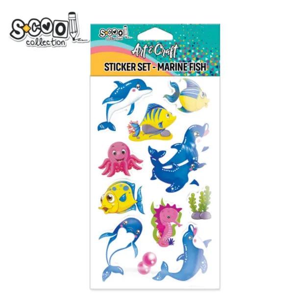 KRAFT UKRASNI STIKER 3D RIBE SC2805 