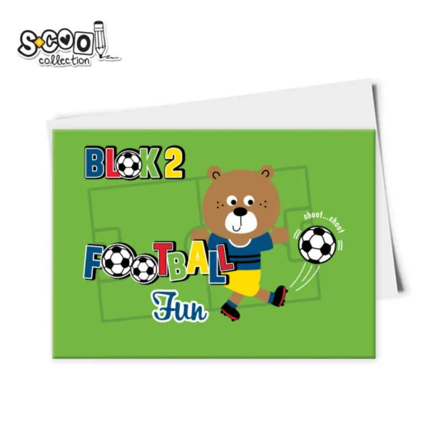 BLOK ZA CRTANJE BOYS DESIGN No.2 297*210MM 10SHEETS 110GR 