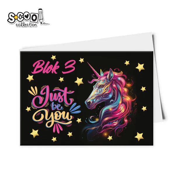 BLOK ZA CRTANJE GIRLS DESIGN No.3 330*220MM 10SHEETS 110GR 