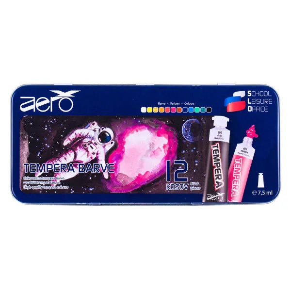 TEMPERA METALNA KUTIJA AERO ASTRONAUT 