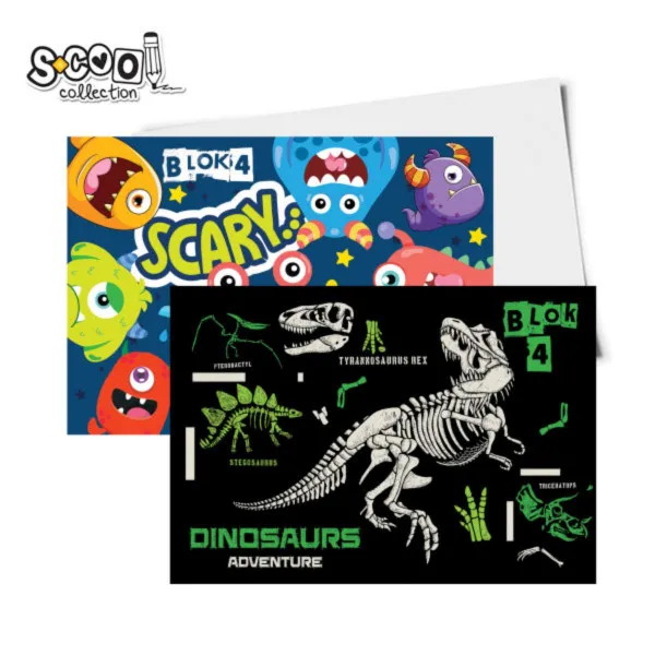 BLOK ZA CRTANJE BR.4 MUŠKI MIX S-COOL SC2715 