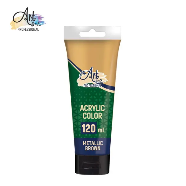 AKRILNA BOJA S-COOL 120ML  METALLIC BROWN 