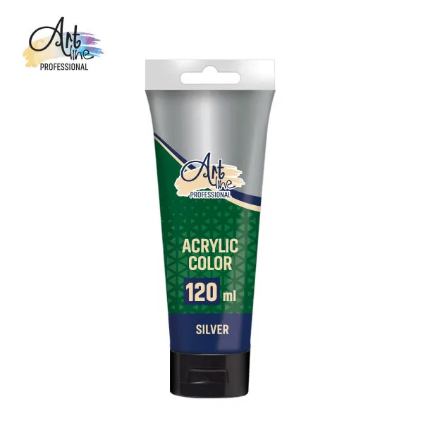 AKRILNA BOJA S-COOL 120ML  SILVER 