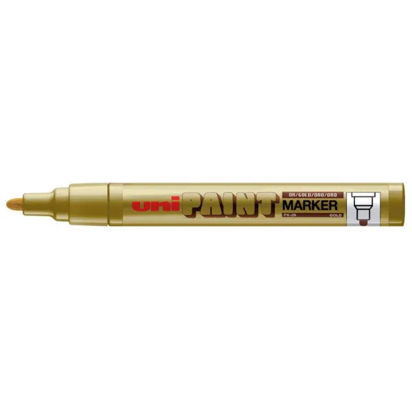 MARKER UNI PAINT PX-20 GOLD 