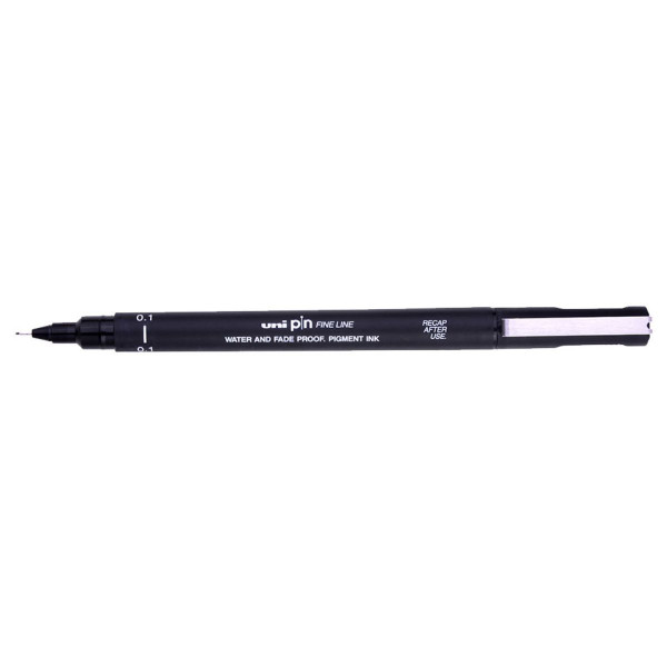 MARKER UNI PIN 01-200 BLACK 