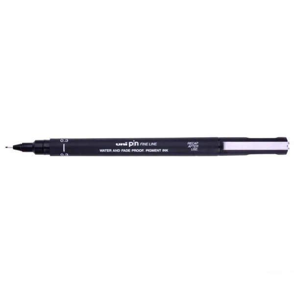 MARKER UNI PIN 03-200 BLACK 