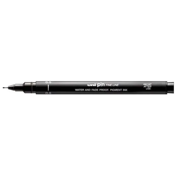 MARKER UNI PIN 05-200 BLACK 