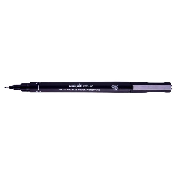 MARKER UNI PIN 07-200 BLACK 