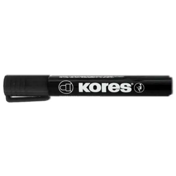 MARKER PERM.KORES CRNI 3mm 