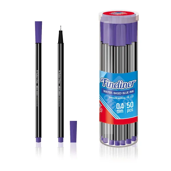 FINELINER OFFISHOP PLAVI 0.4mm 