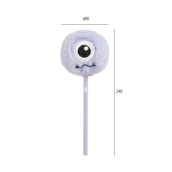 GRAFITNA OLOVKA POMPOM MONSTER B2F 