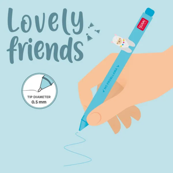 GEL OLOVKA LOVELY FRIENDS LLAMA 