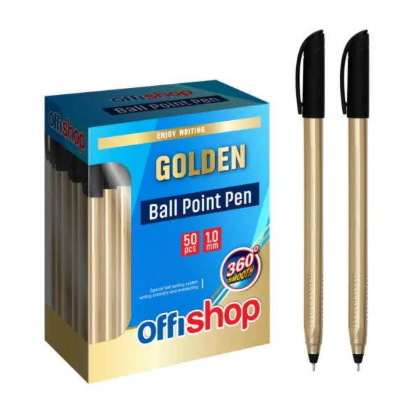 HEMIJSKA OLOVKA GOLDEN 1,0MM BLACK 50PCS 