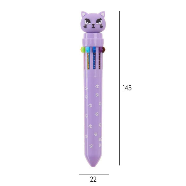 HEMIJSKA OLOVKA 10 CLR. KITTY B2F 