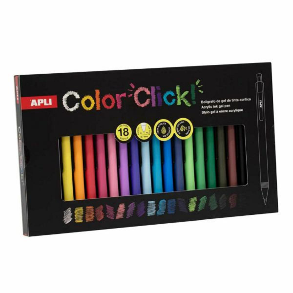 OLOVKA PIŠI-BRIŠI ACRILYC PACK 18 COLOR ASSORTED 