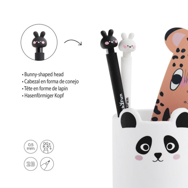 TEHNIČKA OLOVKA B2F BUNNY BLACK 12026 