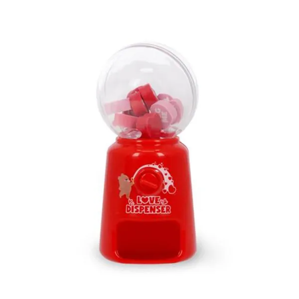 GUMICE MINI DISPENSER - LOVE DISPENSER - HEART MED0001 