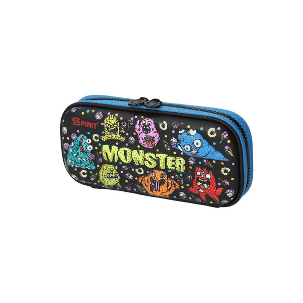 PERNICA PRAZNA 3D MONSTER CRNA 1 ZIP L TTS 