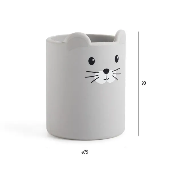 ČAŠA ZA OLOVKE SILIKONSKA B2F MOUSE 13353