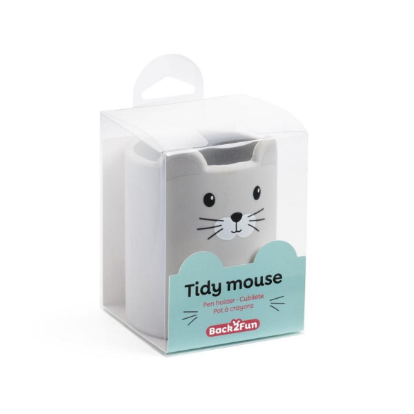 ČAŠA ZA OLOVKE SILIKONSKA B2F MOUSE 13353 