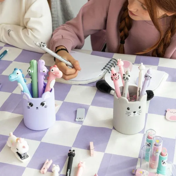 ČAŠA ZA OLOVKE SILIKONSKA B2F MOUSE 13353