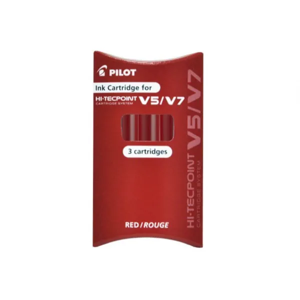 ULOŽAK PILOT V7 CRVENI 3/1 