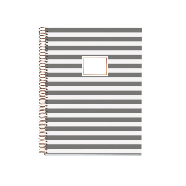 SVESKA A4 120 SQU STRIPES ROSE GREY MR 