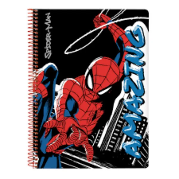 SVESKA SPIRALA 80L SPIDER-MAN 