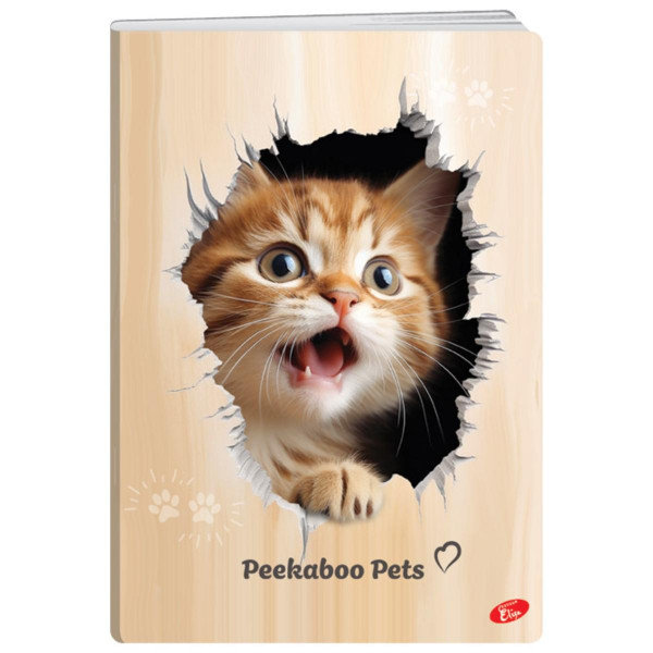 SVESKA A5 52L PEEKABOO ČISTA 