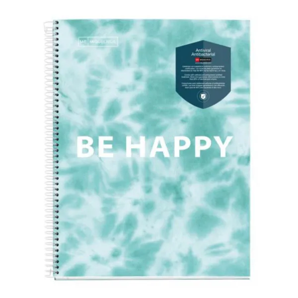 SVESKA A5 120 HOR 90G TIE DYE BLUE MR46786 