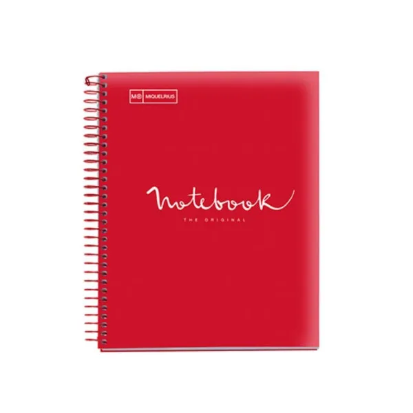 SVESKA A5 120 SQU 90G PP EMOTIONS RED MR MR46102 