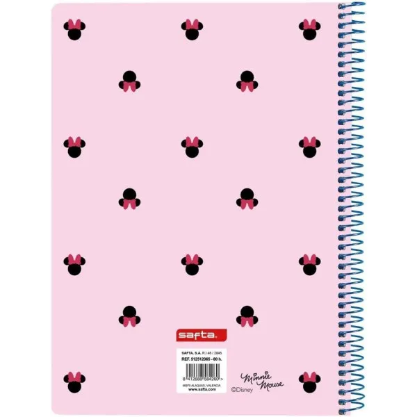 SVESKA SPIRALNA 80 H. T.P. MINNIE MOUSE 