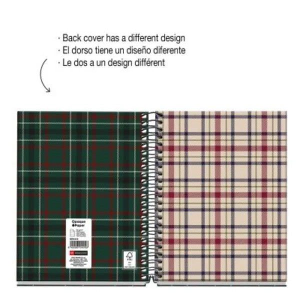 SVESKA A6 100L NESSIE HIGHLAND DAYS DOT MR04419 