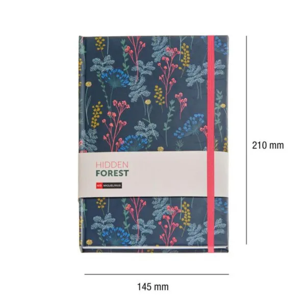 SVESKA A5 PLAIN HIDDEN FOREST MR08297 