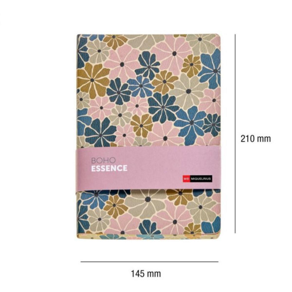 SVESKA A5 DOT. FLOWER BOHO ESSENCE MR08303 