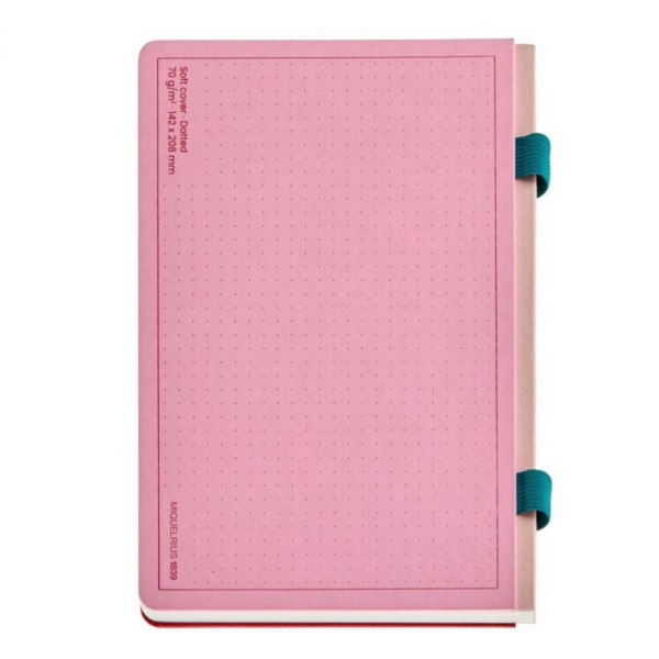 SVESKA A5 DOUBLE PLAIN DOT.RED MR08316 
