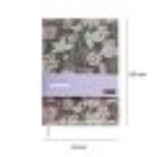 SVESKA A5 PLAIN FLOWERS GOLDEN JAZMIN MR8305 