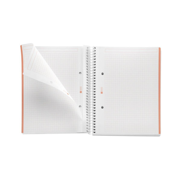 SVESKA A5 100 SQU 90G MESSAGES PEACH 