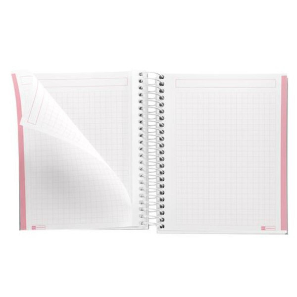 SVESKA A6 100 SQU 90G MESSAGES PINK 