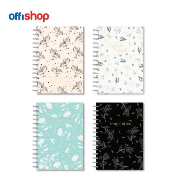 SVESKA SA SPIRALOM A6 80 LISTA 10.5X15CM OF671  1/12 