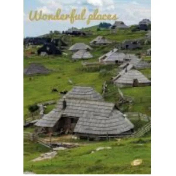 SVESKA A4 52L WONDERFUL PALCES KARO 