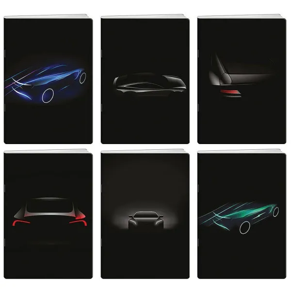 SVESKA A4 52L CARS ČISTA 
