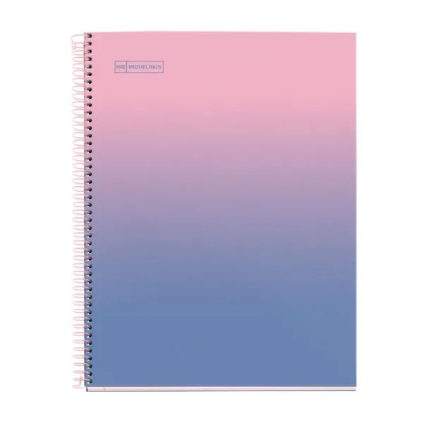 SVESKA A4 80 SQU 90G GRADIENT ROSA 