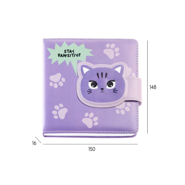 SVESKA PADDED MAGNET KITTY B2F 