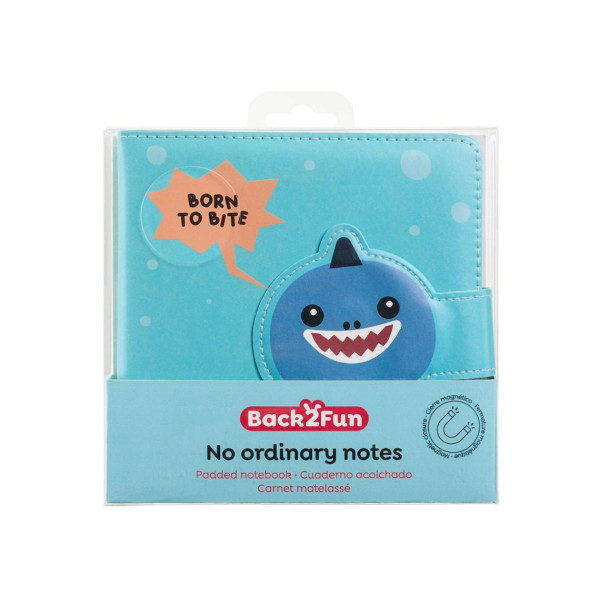 SVESKA PADDED MAGNET SHARK B2F 